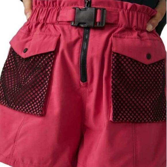 NWT FP MOVEMENT Free People Adventure Short in Lovestruck Rose Pink Sz. S - Picture 3 of 8